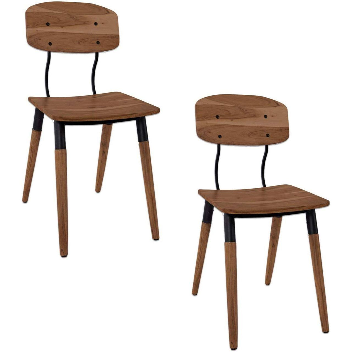 Solid Acacia Dining Chair Set of 2 S973066