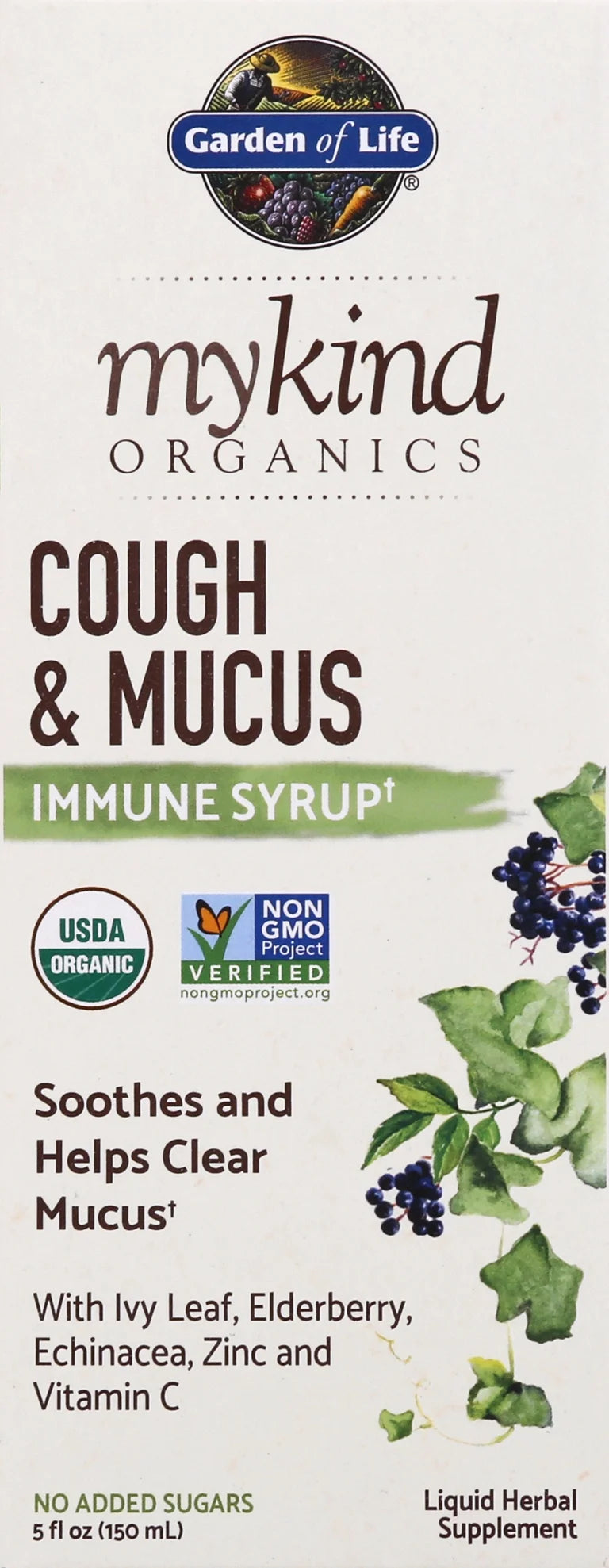 Cough & Mucus Immune Syrup 5 fl oz H358050