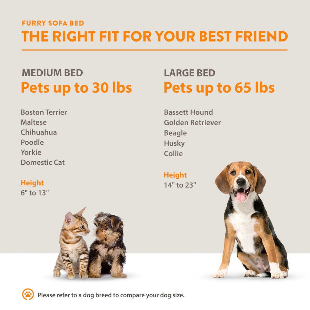 Charcoal Medium Pet Sofa Lounge A3941