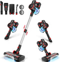 Cordless Stick Vacuum Cleaner with 22Kpa Suction, 40 Minutes Runtime, LED Powerhead, Black S40686