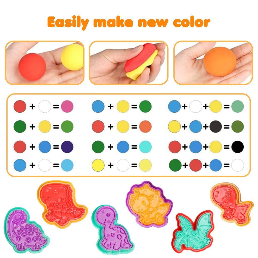 Dinosaur World Play Dough Set S604235