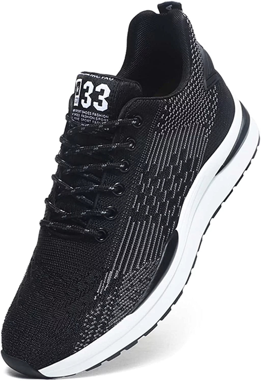 Men's Height Increasing Lace up Sneakers X545548