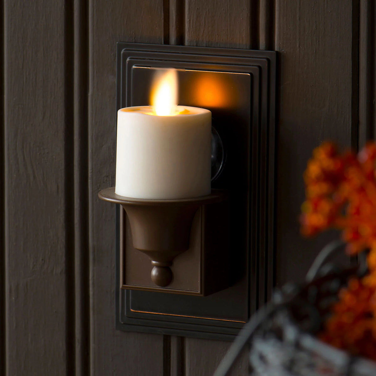 Flameless Candle Nightlight with Dusk to Dawn Sensor O5491