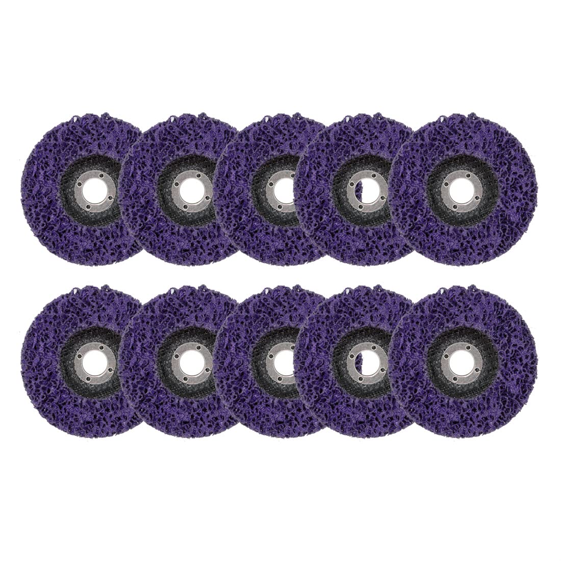 10 PCS 4" x 5/8" Strip Discs Strip Wheel G333