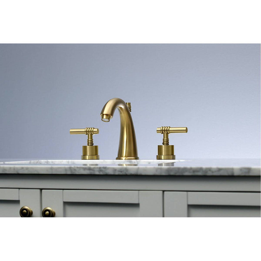 8-Inch Widespread Bathroom Faucet with Pop-Up Oil Rubbed Bronze W709