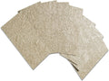 100 Piece Peel and Stick PVC Tile 3 Inch x 6 Inch Rustic Brick E3366