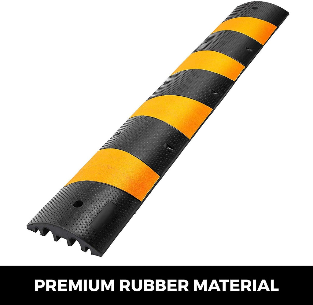 2pcs 6 Feet Heavy Duty Cable Protector Ramp T61531