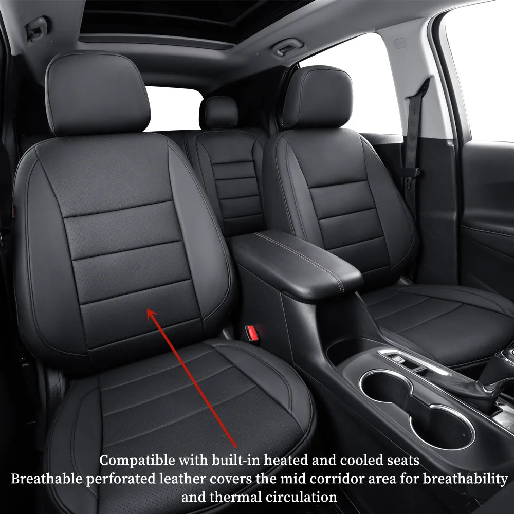 Custom Fit Leatherette Car Seat Covers S669