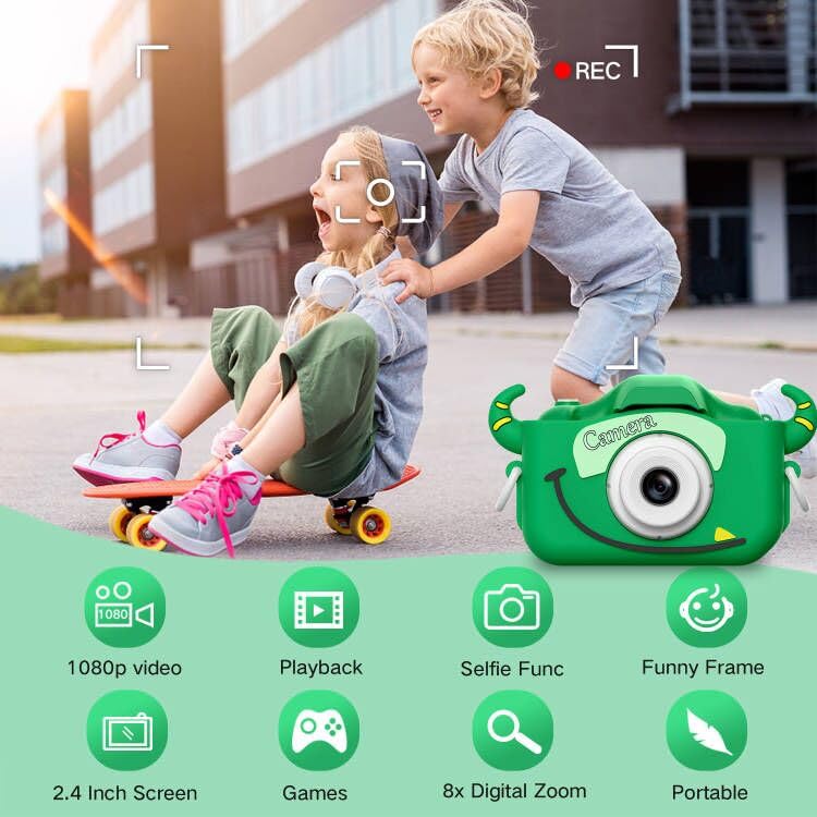 Kids Digital Video Camera with 32G SD Card Q7484