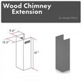 Wooden Chimney Extension C547