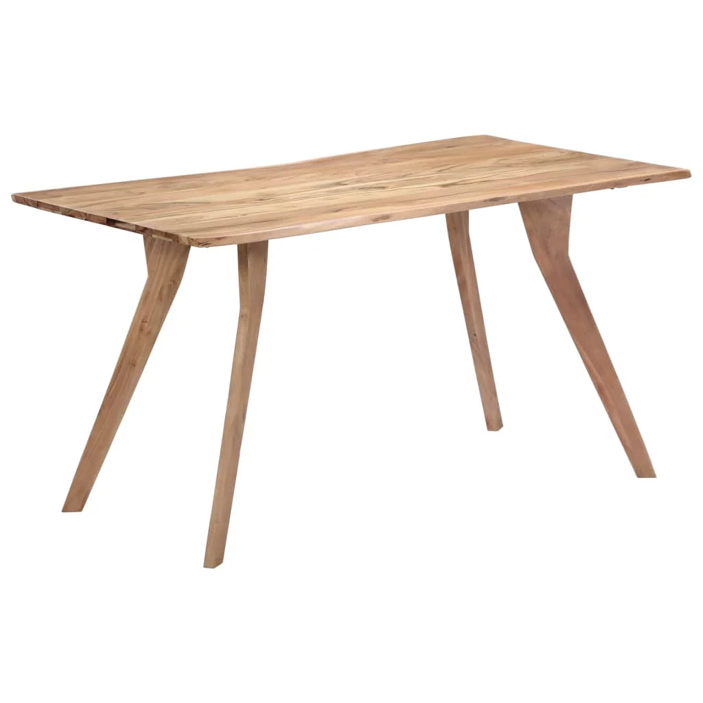 Solid Acacia Wood Dining Table Q221