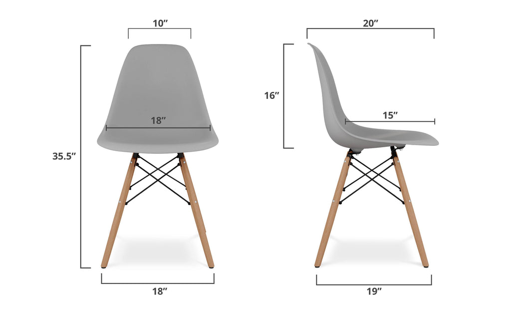 Gray Dining Side Chair B993