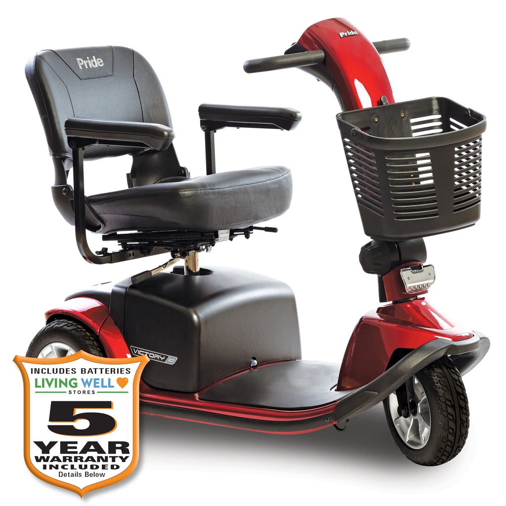 3-Wheel Heavy Duty Mobility Scooter W136563