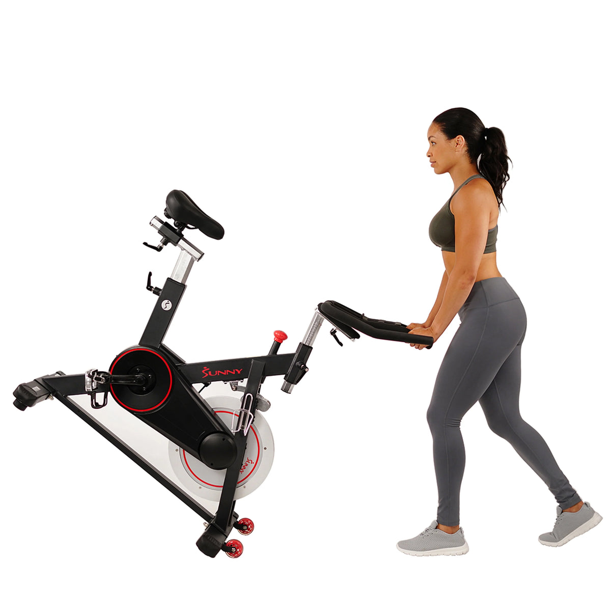 Magnetic Belt Drive Indoor Stationary Exercise Bike K952661