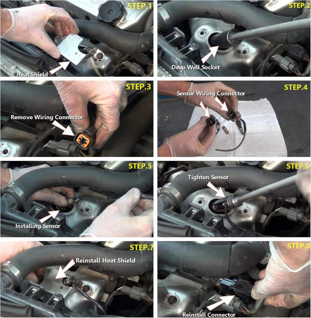 O2 Oxygen Sensor Downstream Upstream Pack of 2 K453882