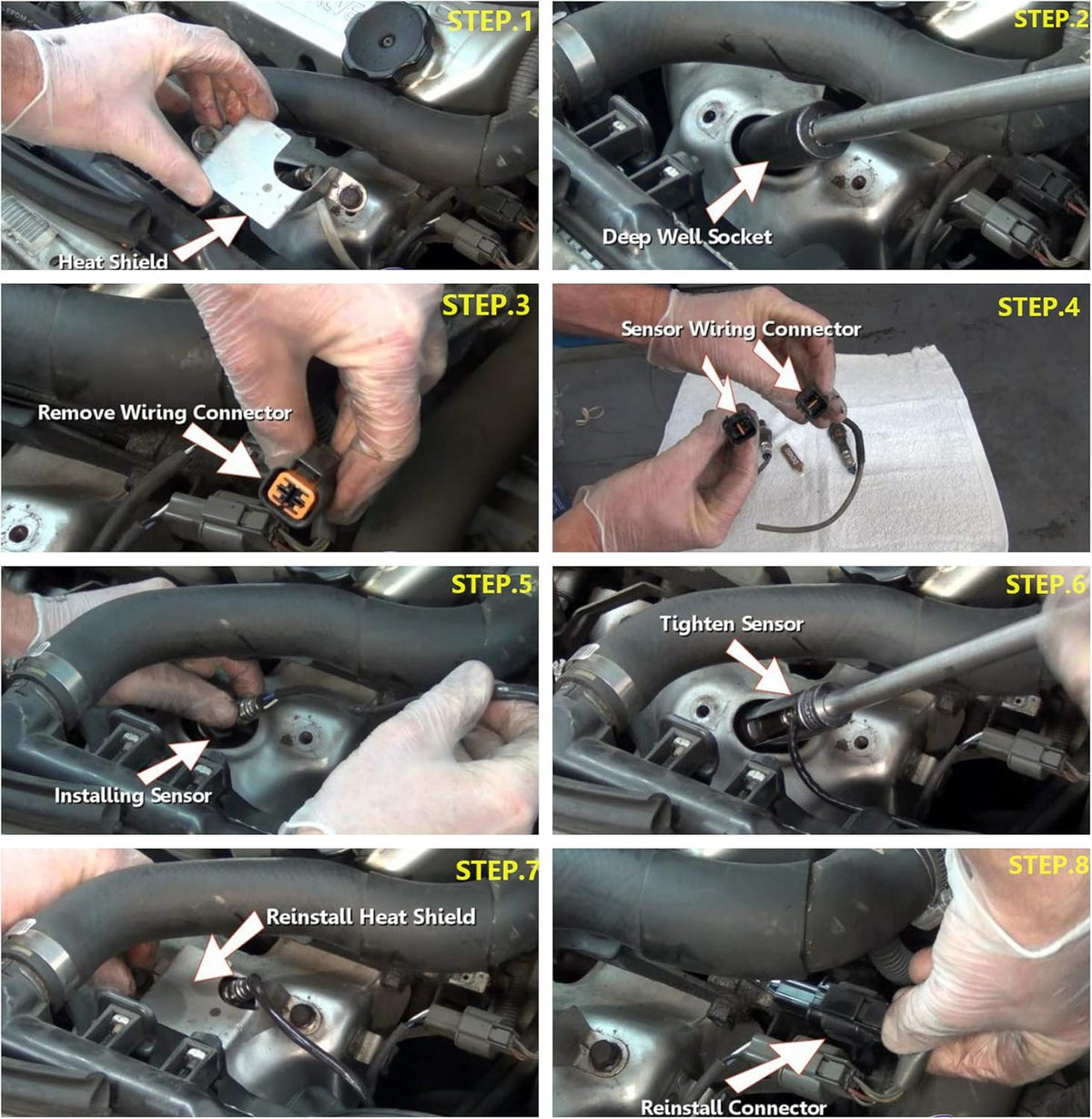 O2 Oxygen Sensor Downstream Upstream Pack of 2 K453882
