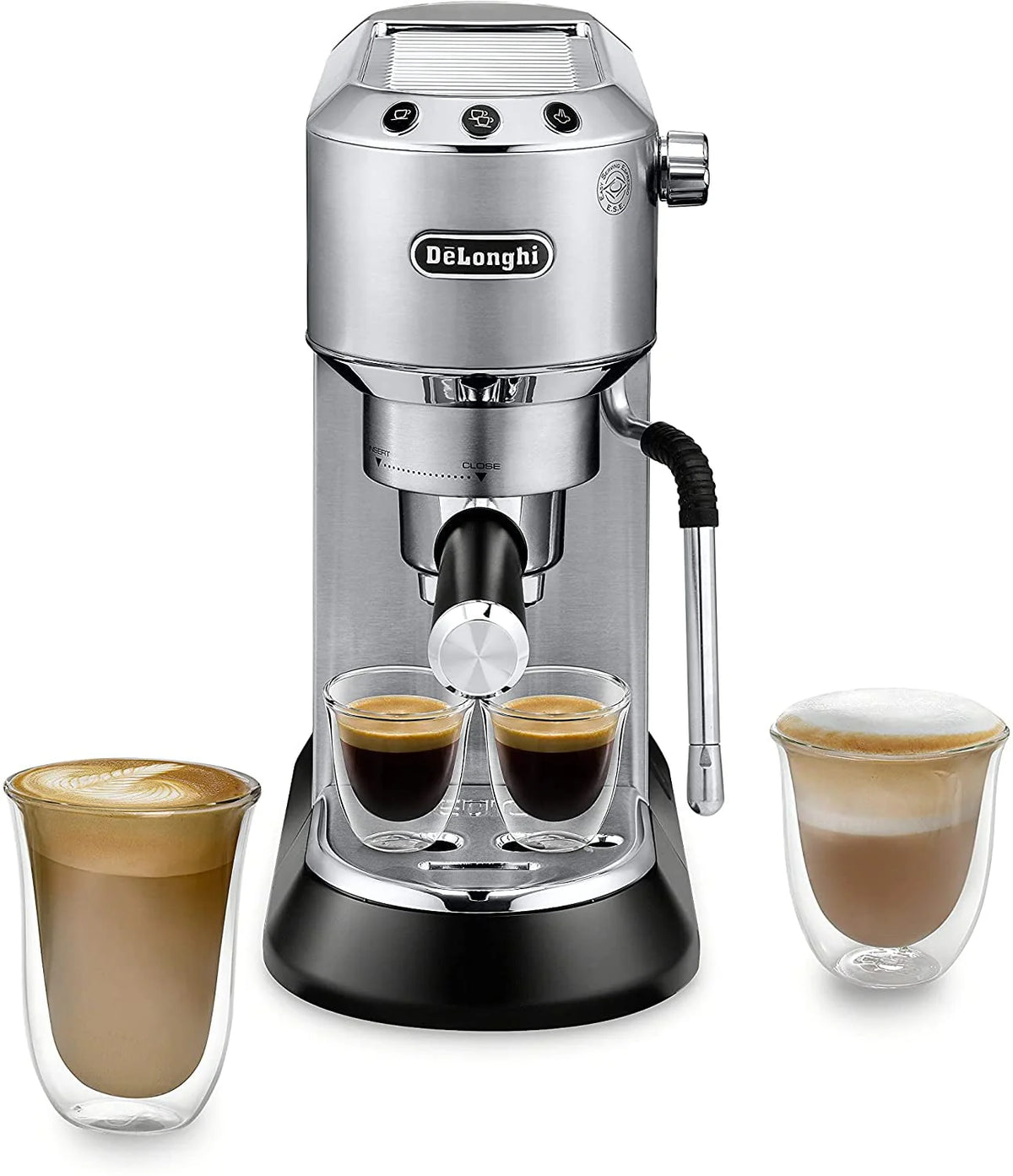 Coffee Machine with Cappuccinatore 15 Bar Metal S84405