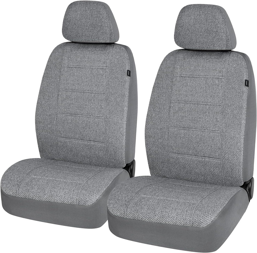 Gray Flax Low Back Car Seat Covers F80672