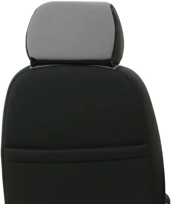 Custom Fit Pickup Truck Neoprene Front Seat Covers Gray Black X434