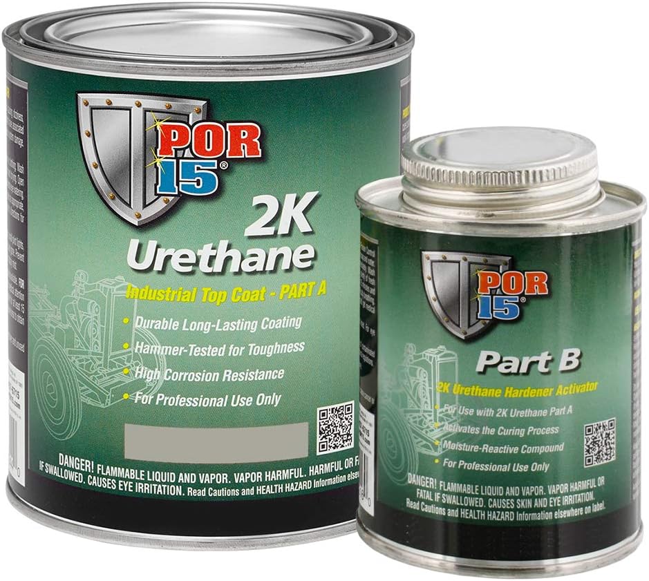 2K Urethane Clear Top Coat, 1 qt., Pack of 2 L586