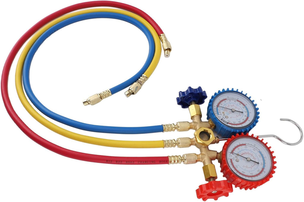 Double Head Anti Shock Vacuum Pressure AC Gauge Set M96834