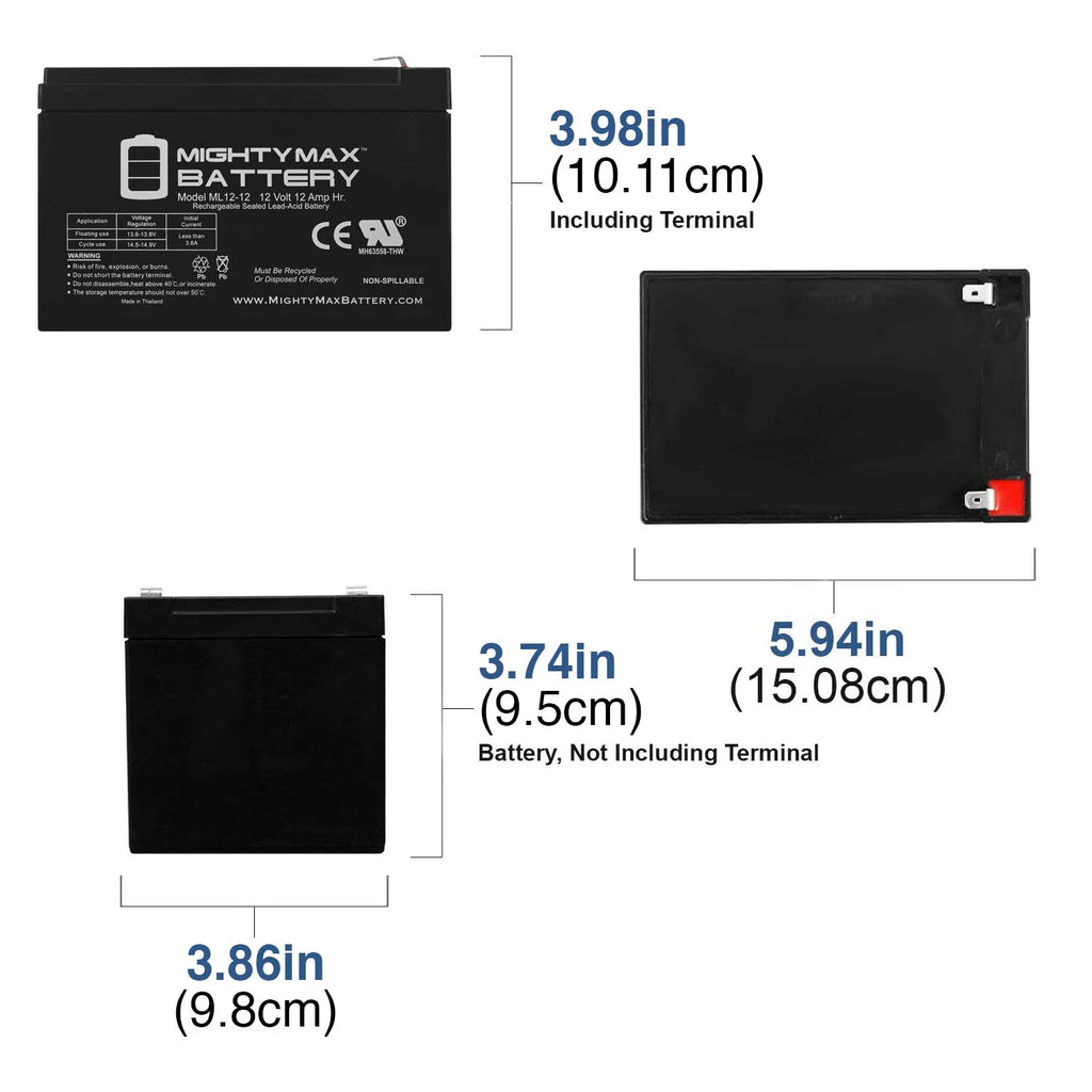 12V 12AH Battery V697711