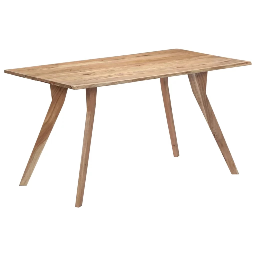Solid Acacia Wood Dining Table Q221