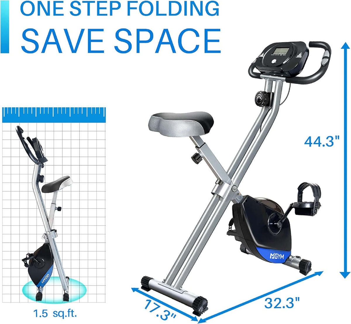 Magnetic Resistance Stationary Exercise Bike C6962