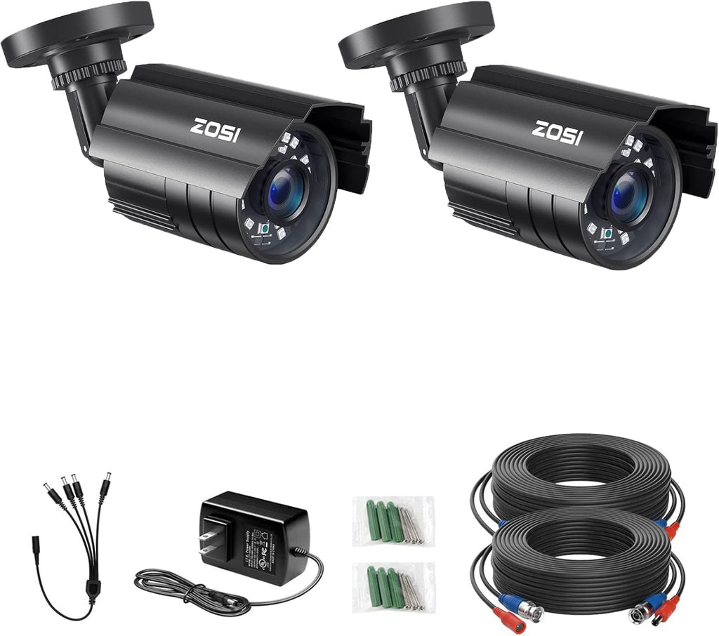 1080p 8CH Security Camera System with 4 Weatherproof Cameras S599245