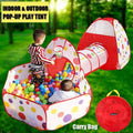 Kids Play Tent with Tunnel and Ball Pit S817