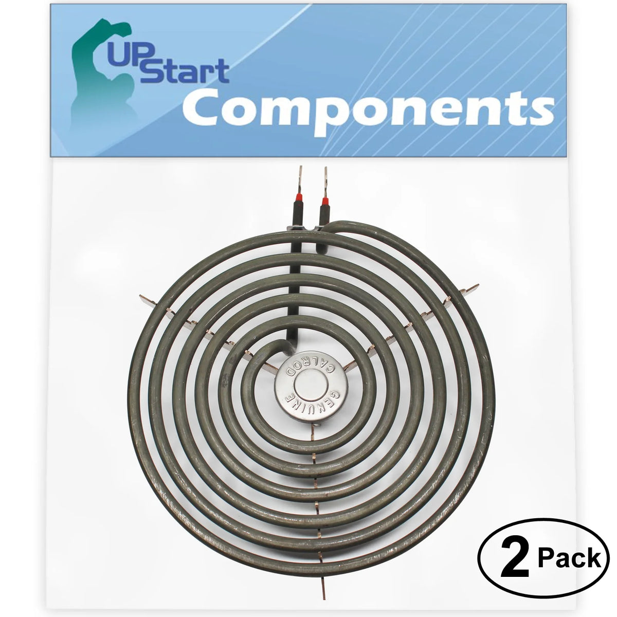 2-Pack 8 inch 6 Turns Surface Burner Element for Range G253675