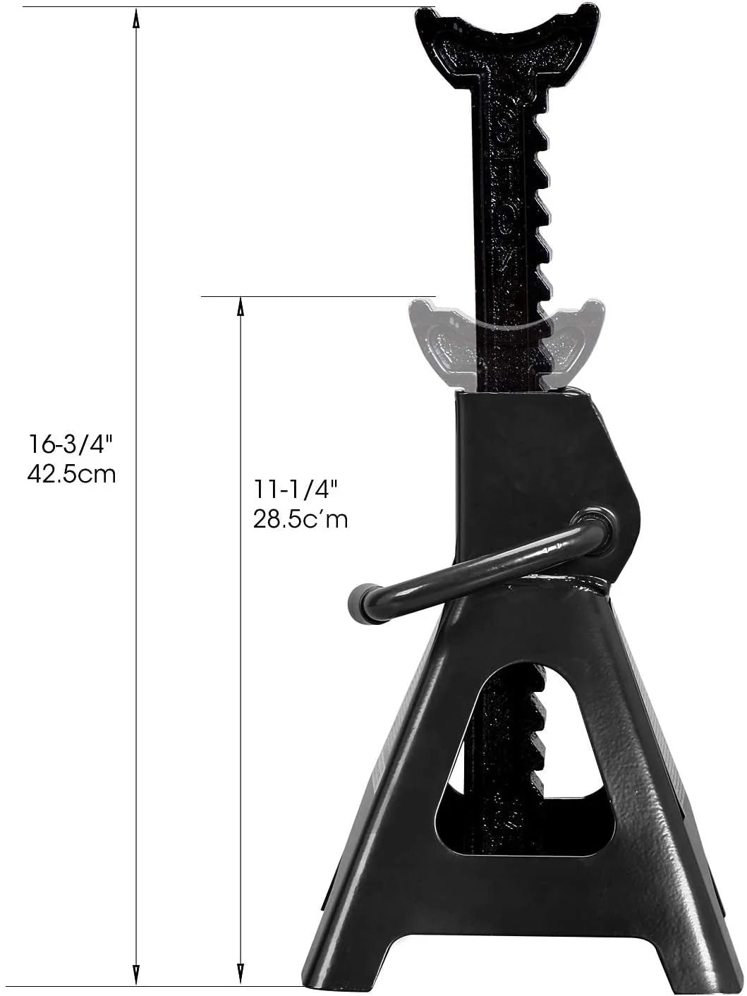 Steel Jack Stands 3 Ton 1 Pair K92262