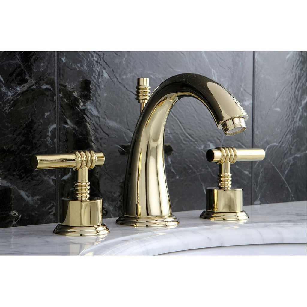 8-Inch Widespread Bathroom Faucet with Pop-Up Oil Rubbed Bronze W709