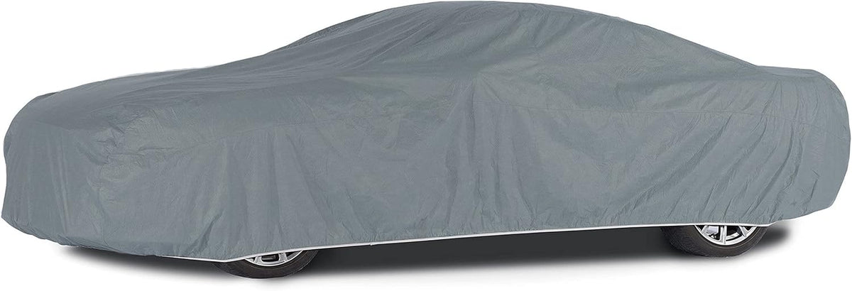 Khaki Weather Resistant Polyester Car Cover U538