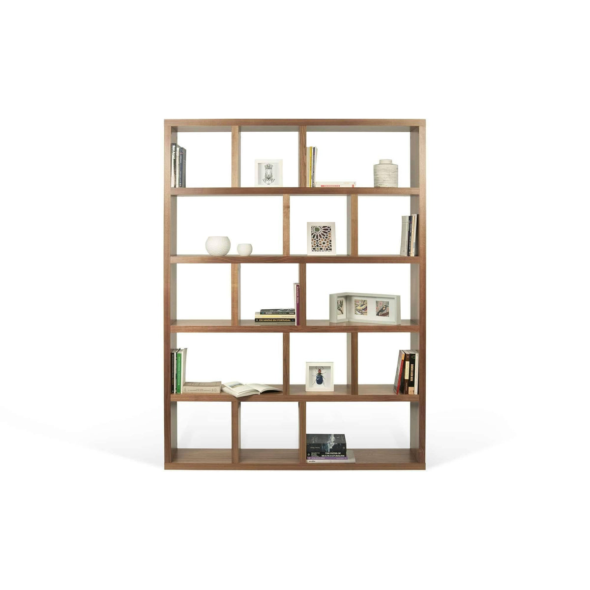 5 Levels Bookcase 150 cm Pure White Z9957
