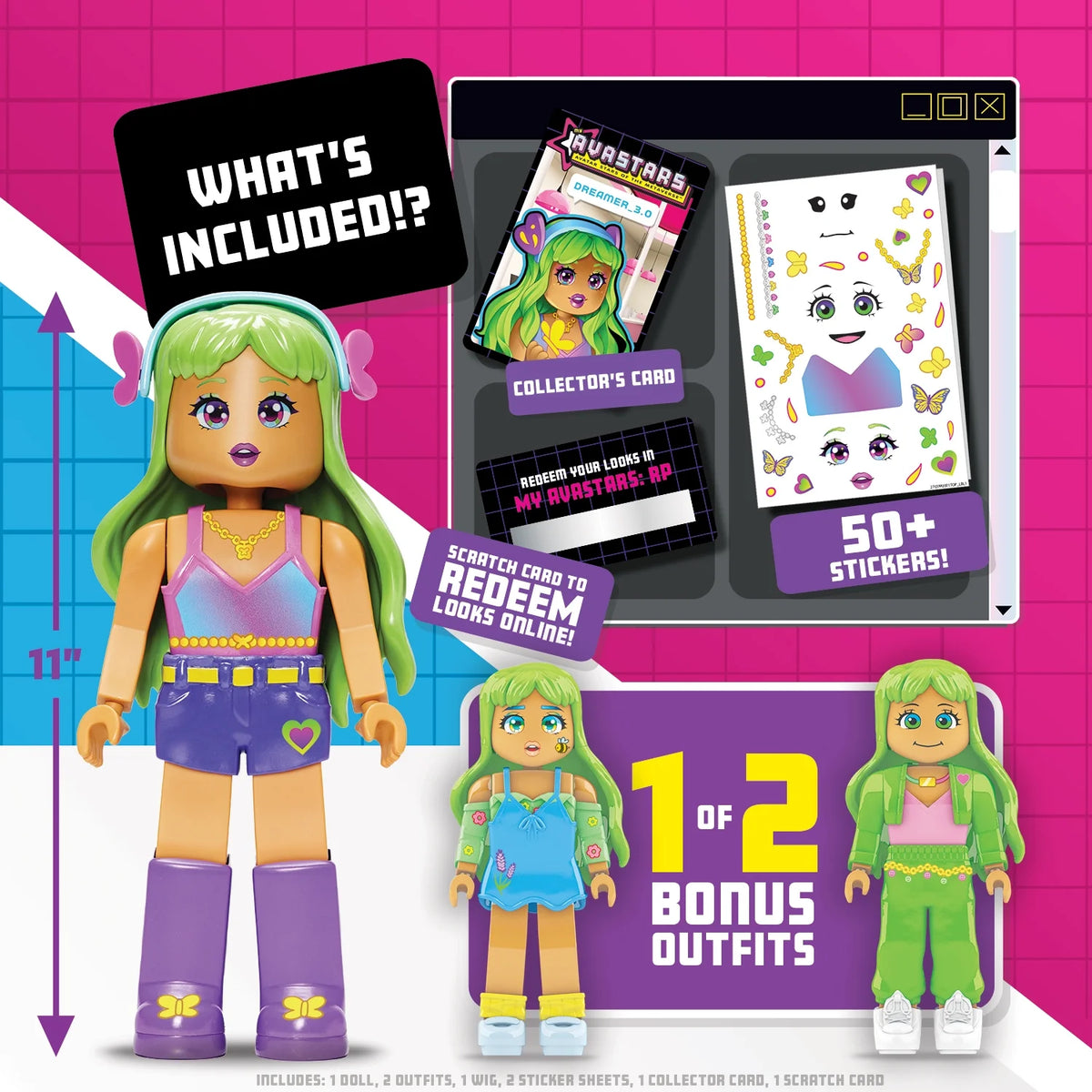 Fashion Doll with Bonus Outfit O91688
