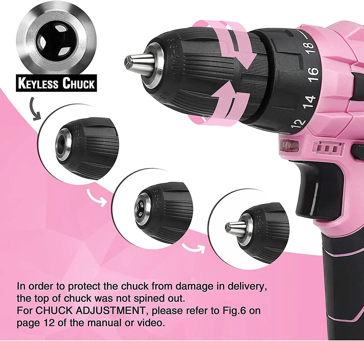 Cordless Drill Driver Kit A453145