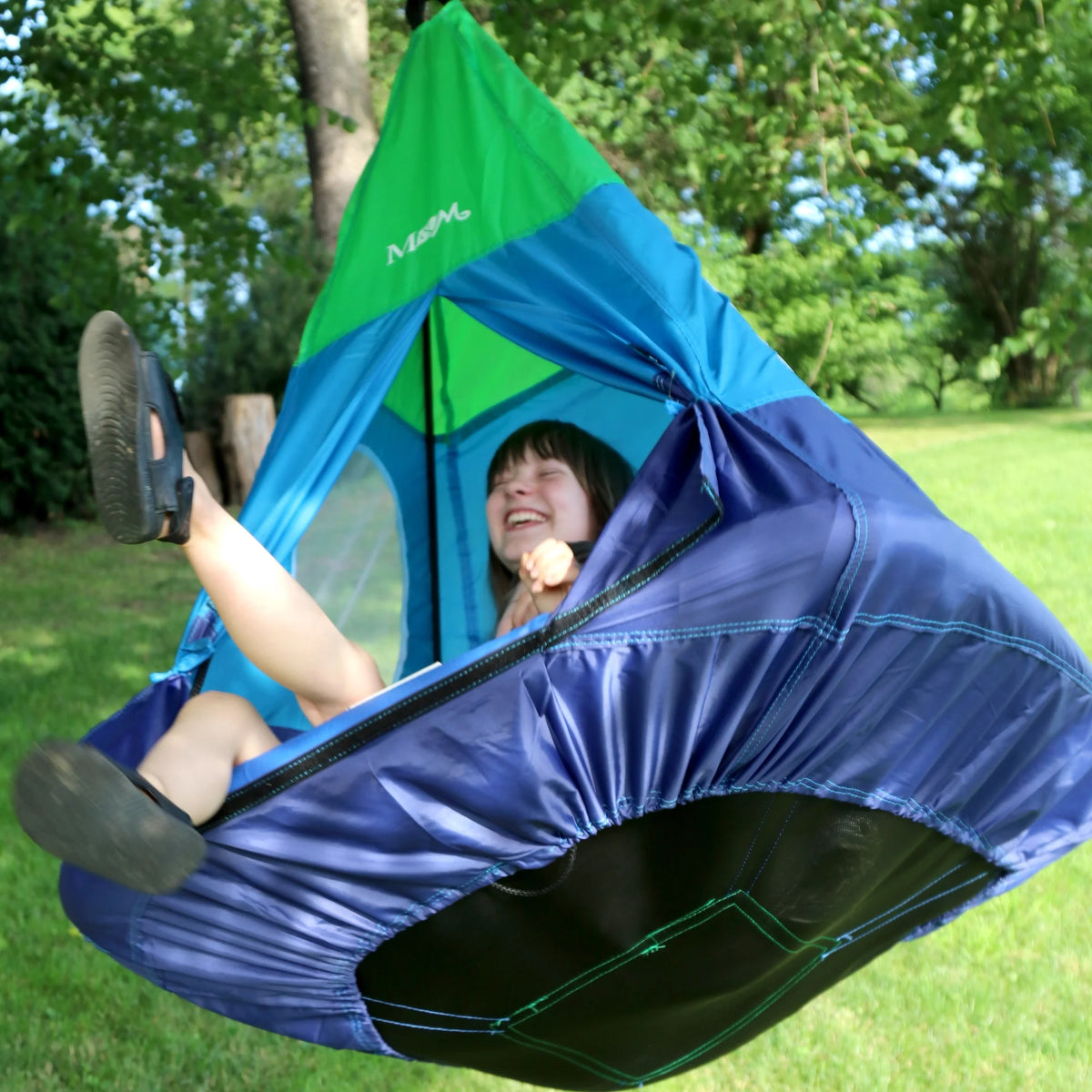 Outdoor Teepee Tent Swing S14623