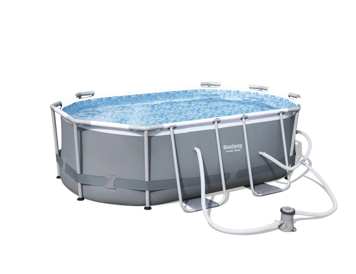 10' x 6'7 x 33 Oval Frame Above Ground Swimming Pool N411694