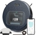 Slim Robot Vacuum with 4000Pa Suction, 200 Mins Runtime, 600ml Dust Bin S389
