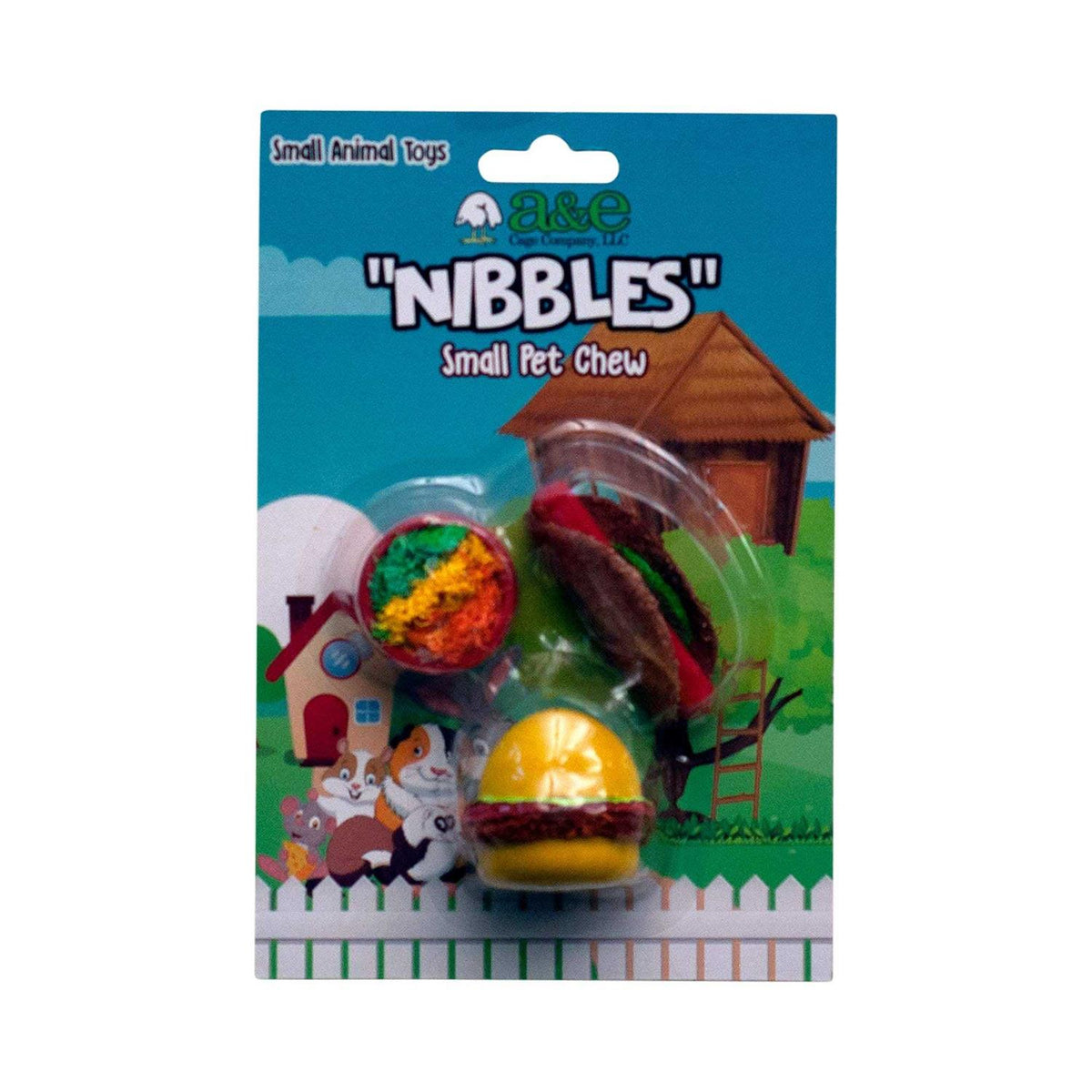Wood & Loofah Small Animal Chews A6176