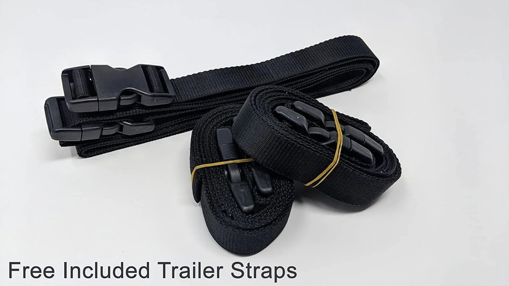 Yellow/Black Jet Ski Cover with Trailer Straps and Storage Bag R289596