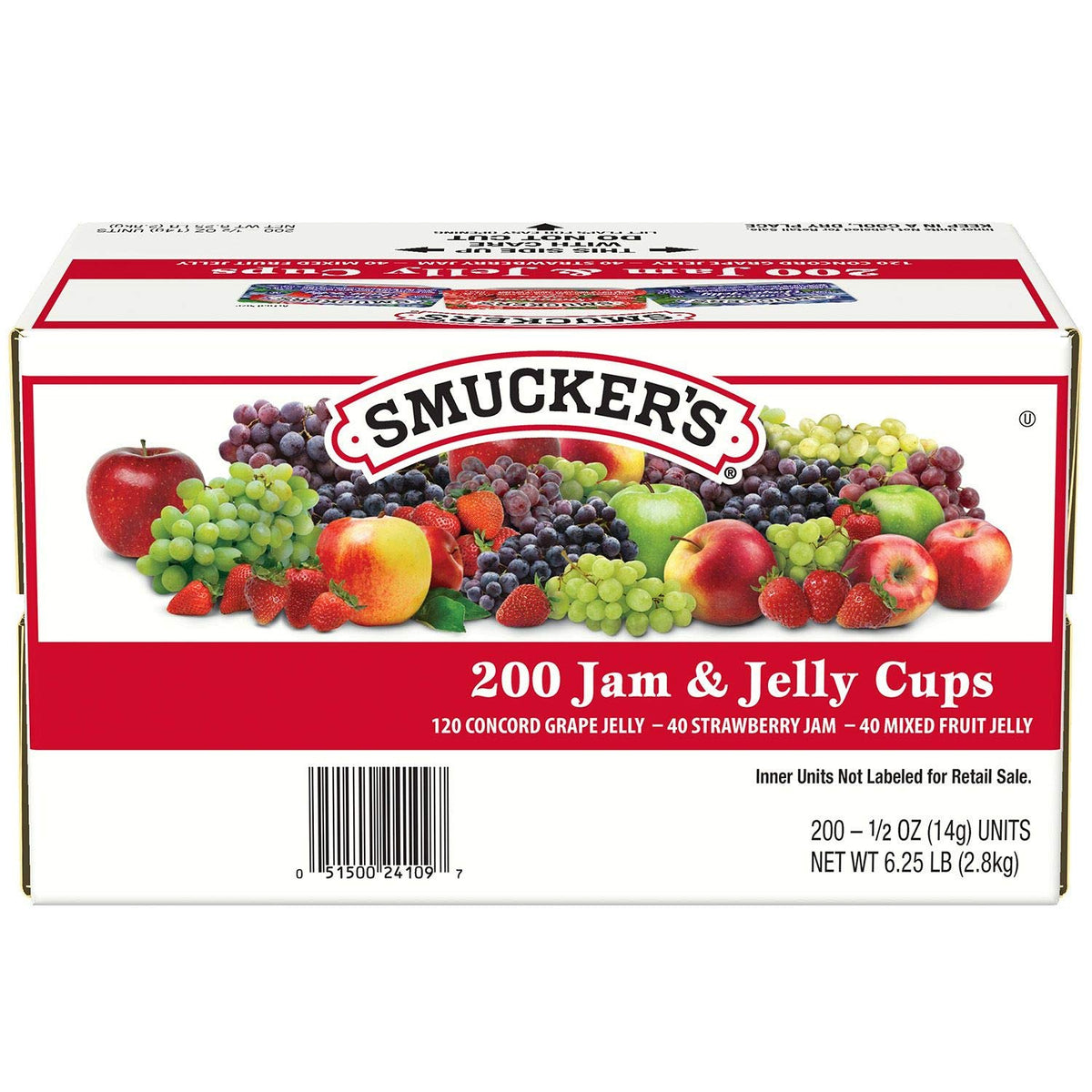 Assorted Jelly Cups (0.5 oz., 200 ct.) Z83633