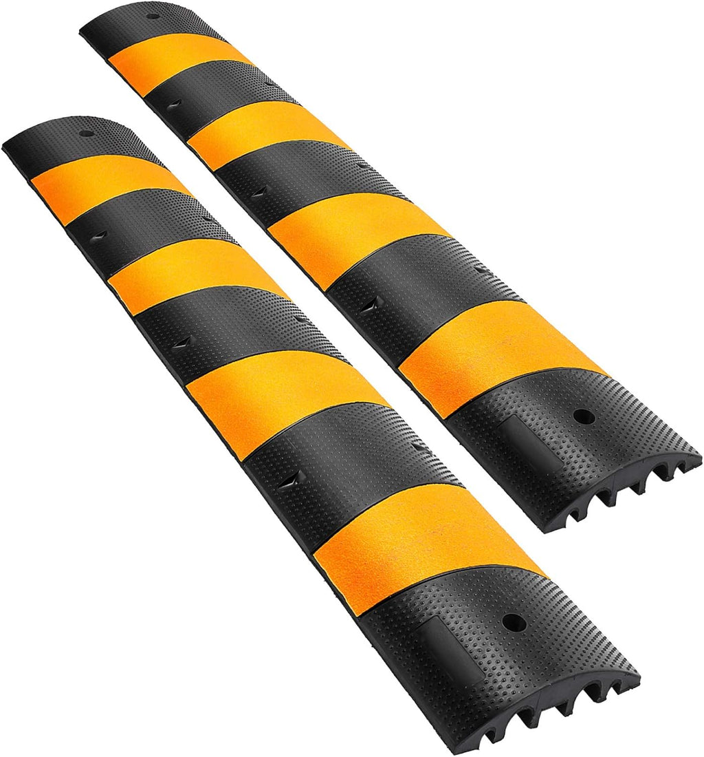 2pcs 6 Feet Heavy Duty Cable Protector Ramp T61531