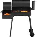 Charcoal Grills Outdoor BBQ Grill Portable Grill Offset Smoker R5718