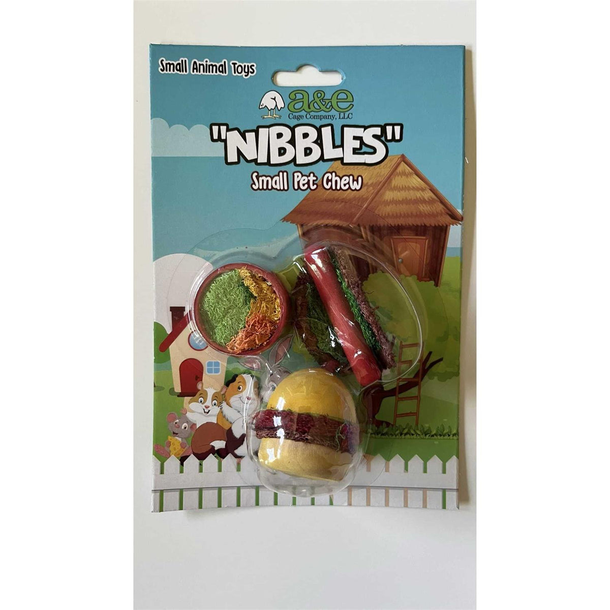 Wood & Loofah Small Animal Chews A6176