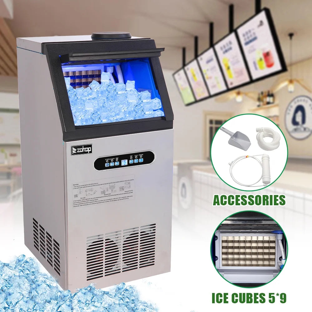 Commercial Stainless Steel Ice Maker E86911