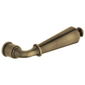 Satin Brass/Black Lever Pair N6601