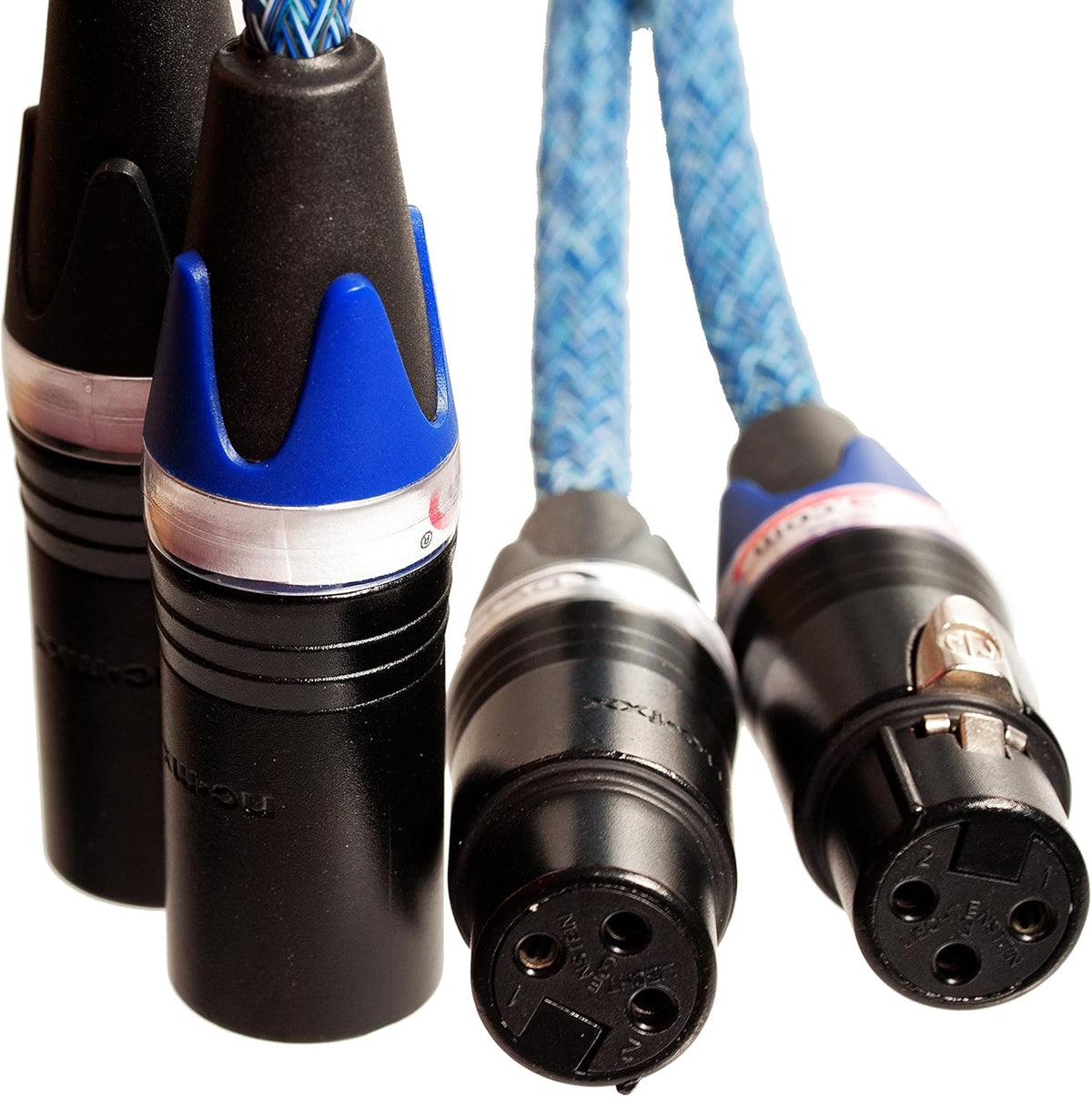 Blue XLR Cable Stereo Pair 2 Cables N905258