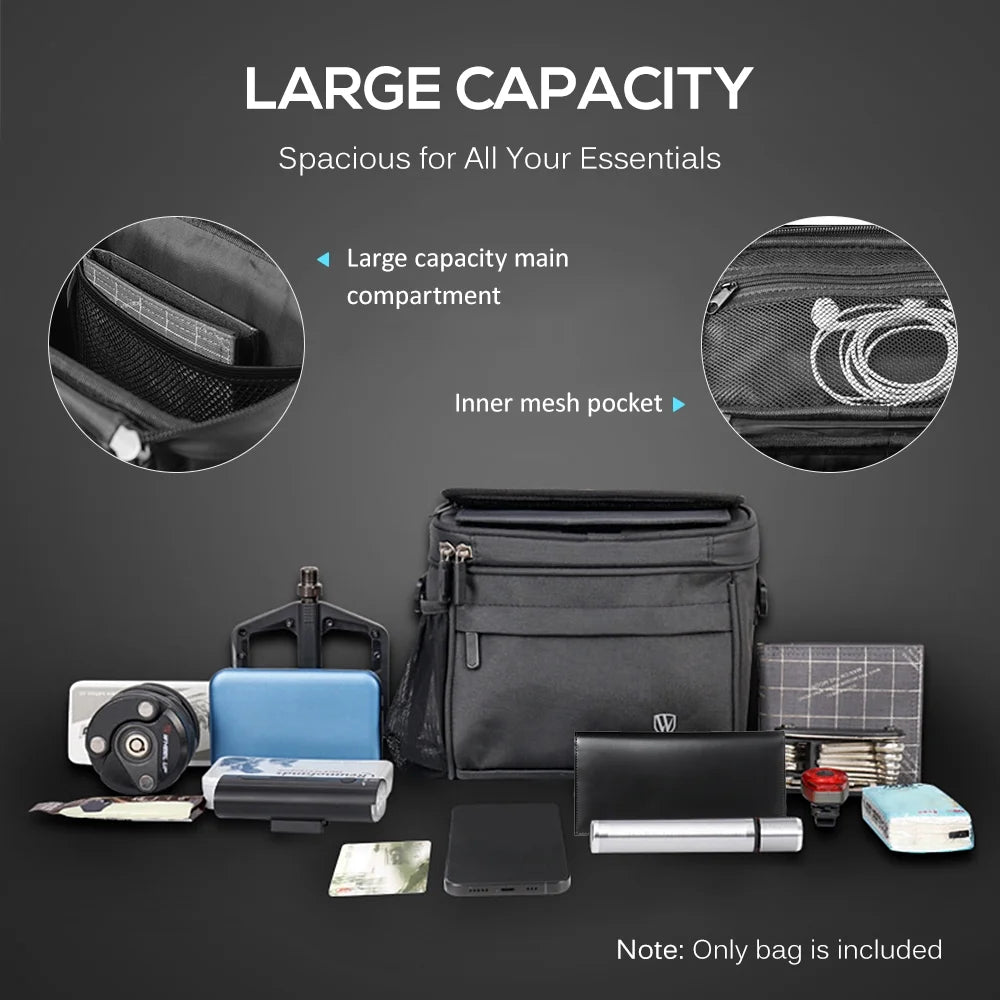 Waterproof EVA Handlebar Bag for 7in Large Screen B6937
